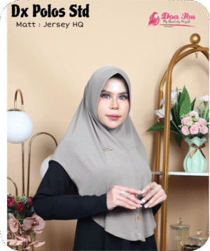 hijab Bergo Dx Polos Std Doa Ibu