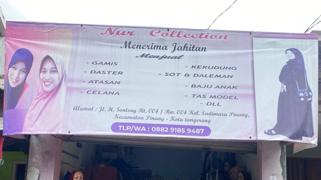 Pakaian wanita modis dan nyaman di Toko Fashion Nur Collection Tangerang